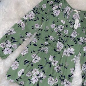 NWT floral romper